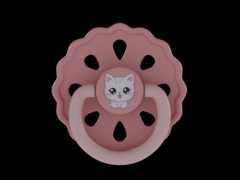 Baby Pacifier 3D Model