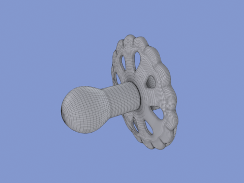 Baby-Schnuller 3D Modell
