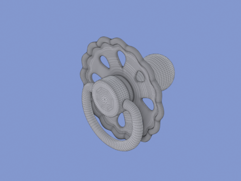 Baby-Schnuller 3D Modell