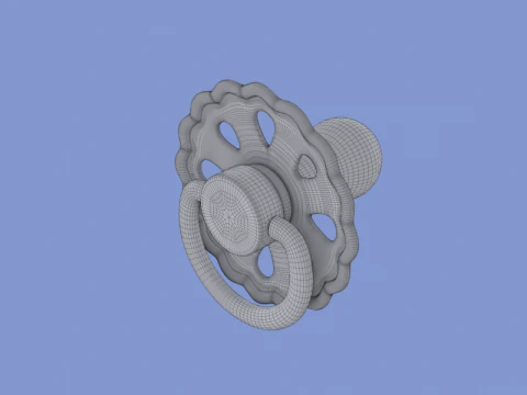 Baby Pacifier 3D Model