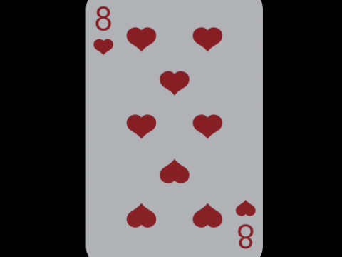 Playing Card 3D Model