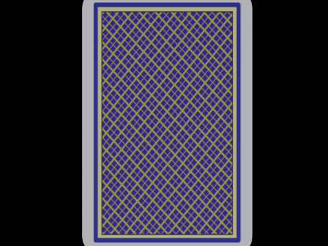 Playing Card 3D Model