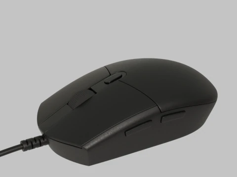 Computer Mouse 3D Model