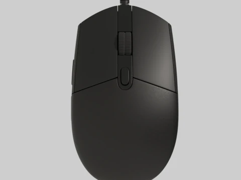 Computer Mouse 3D Model