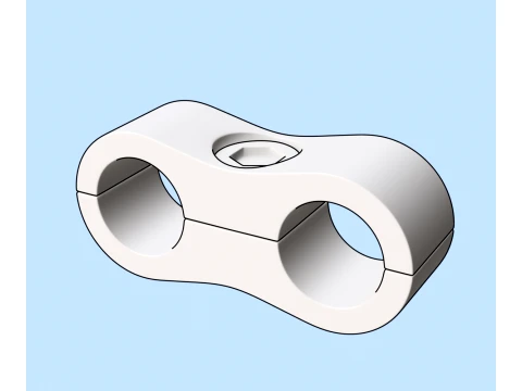 Cable Clip 3D Model