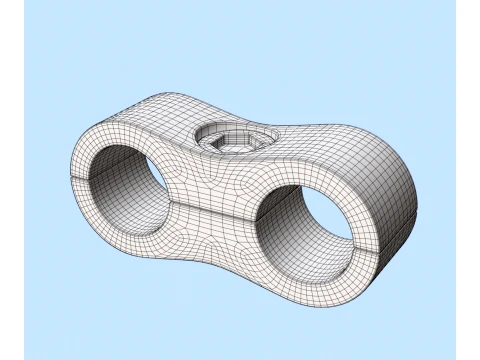Cable Clip 3D Model