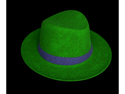 Fedora Hat 3D Model