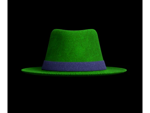 Fedora Hat 3D Model