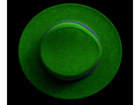 Fedora Hat 3D Model