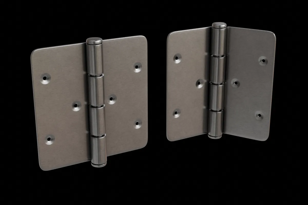 Hinge 3D Model .c4d .max .obj .3ds .fbx .stl .blend 