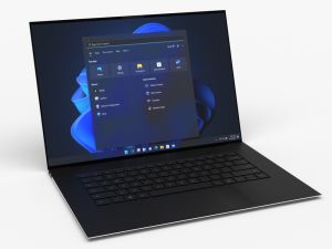 Super Thin Laptop 3D-Modell