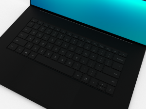 Super Thin Laptop 3D मॉडल