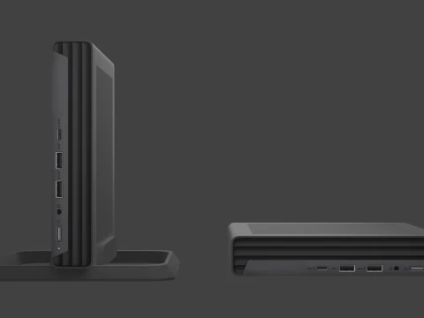 Mini Desktop Computer 3D Model