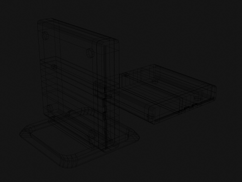 Mini Desktop Computer 3D Model