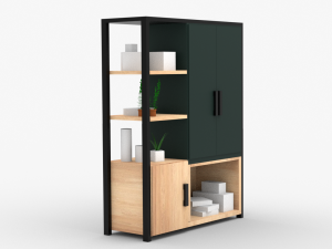 Modern Shelf-closet Modelo 3D