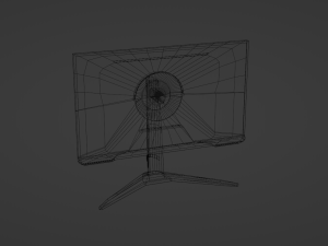 Gaming Monitor- Samsung Odyssey G3 Modelo 3D