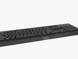 Gaming Keyboard- Razer Cynosa lite 3D 모델