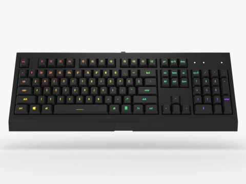 Teclado para juegos: Razer Cynosa lite Modelo 3D