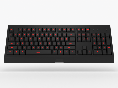 Gaming Keyboard- Razer Cynosa lite 3D 모델