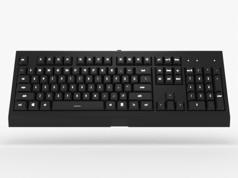 Gaming Keyboard- Razer Cynosa lite 3D 모델