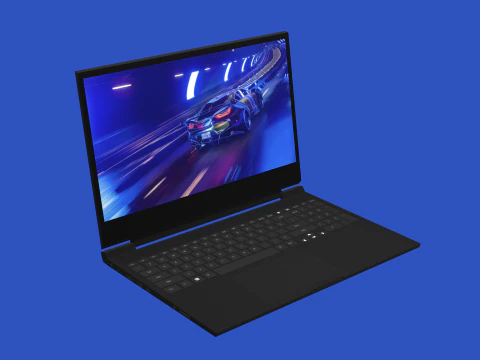Port&aacute;til para jogos Modelo 3D