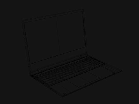 Gaming Laptop Modelo 3D