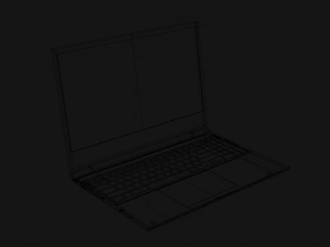 Port&aacute;til para jogos Modelo 3D