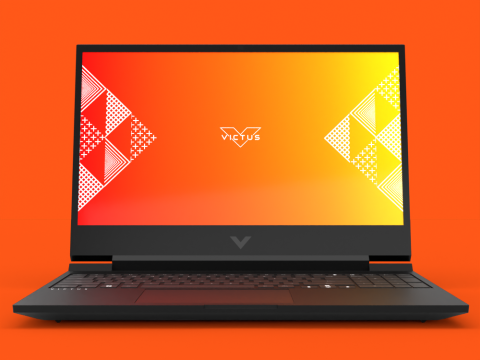 HP VICTUS gaming laptop 3D Model