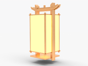 Japanese Lamps Pack 3D मॉडल
