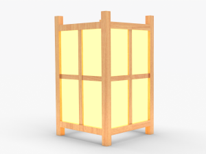 Japanese Lamps Pack 3D मॉडल