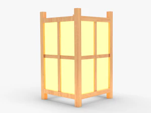 Japanese Lamps Pack 3D Model