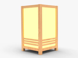 Japanese Lamps Pack 3D Model