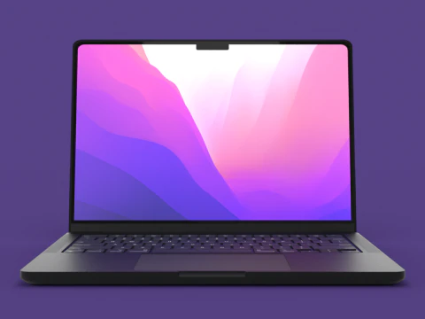 M3 MacBookPro 3D Model