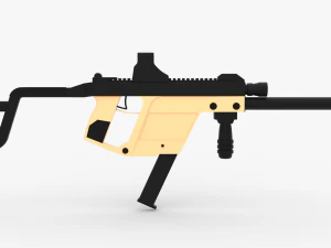Kriss Vector Rifle 3D Model
