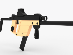 Kriss Vector Rifle 3D Model