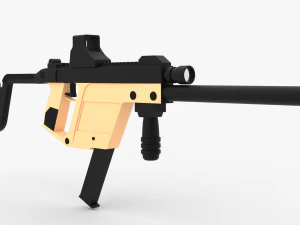 Kriss Vector Rifle 3D Model
