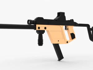 Kriss Vector Rifle 3D Model