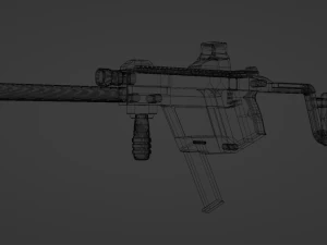 Kriss Vector Rifle 3D Model