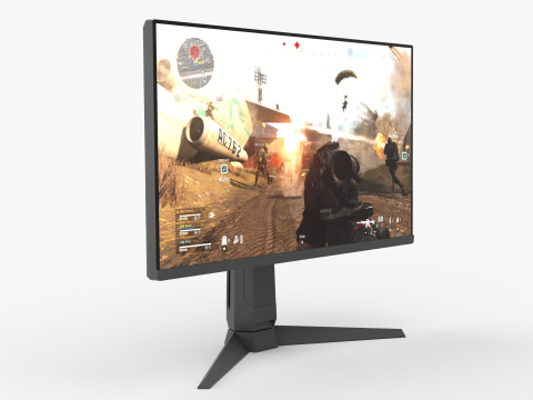 Asus TUF Gaming Monitor 3D Model