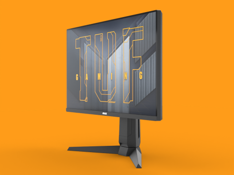 Asus TUF Gaming Monitor 3D Model