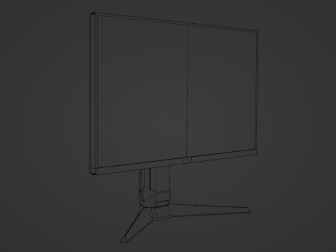 Asus TUF Gaming Monitor 3D Model