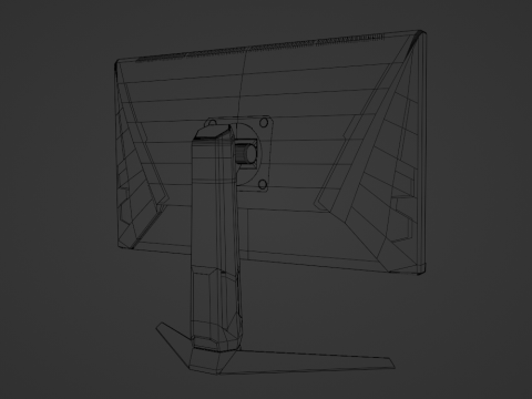 Asus TUF Gaming Monitor 3D Model