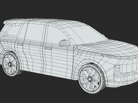 Lixiang L9 3D Model