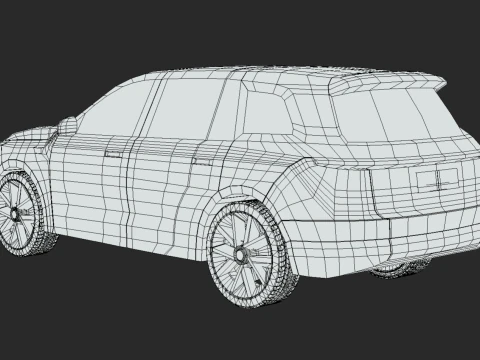 Lixiang L9 3D Model