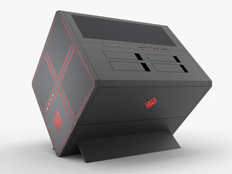 Omen X Gaming PC 3D Model