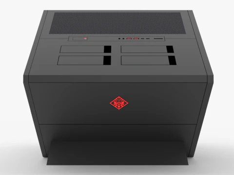 Omen X Gaming PC 3D Model