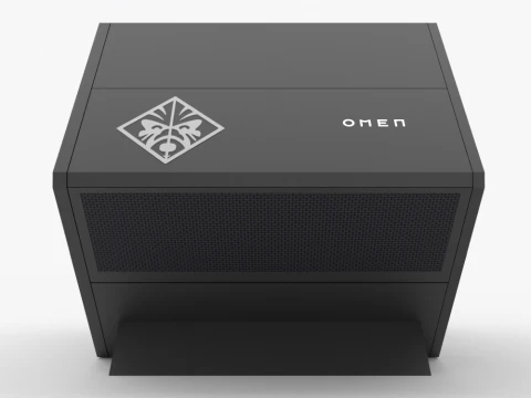 Omen X Gaming PC 3D Model