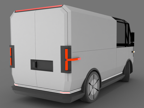 Canoo MPDV 2 -delivery vehicle Model 3D