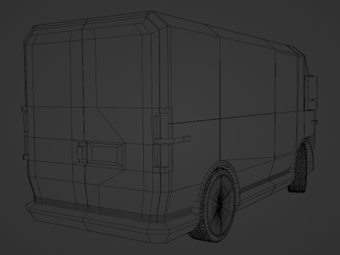 Canoo MPDV 2 -delivery vehicle Model 3D