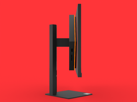 HP Omen 27i gaming monitor 3D Model